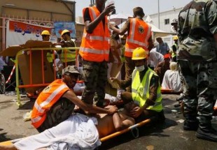 آمار کشته شدگان حادثه منا به ۶ نفر رسید