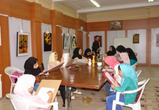 برگزاري کلاس هاي آموزش خوشنويسي، موسيقي و نقاشي در اردل