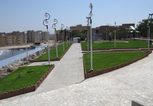احداث پارک شهدای شهر سامان در مساحت ۵۰۰۰ هزار متری