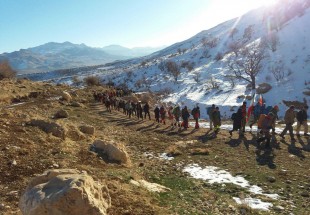 صعود کوهنوردان چهارمحال و بختياري به ارتفاعات کوه سوخته