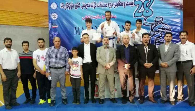 کسب 8 مدال توسط کاراته کاران اردلي در مسابقات شوتوکان قهرماني کشور