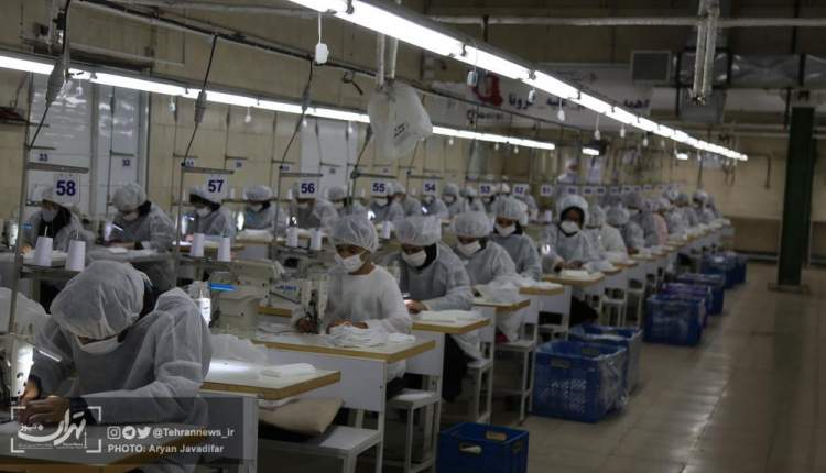 بزرگترین واحد صنفی تولید ماسک کشور در استان تهران افتتاح شد+تصاویر