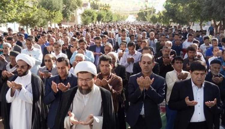 برگزاري نماز عيد فطر در سه نقطه شهر اردل با رعايت فاصله‌گذاري بهداشتي