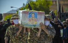 تشییع پیکر سرباز وظیفه شهید محمدرضا اسکندری نژاد در جونقان