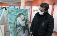 افتتاحيه نمايشگاه هنرهاي تجسمي با عنوان نبض هنر در شهر فارسان