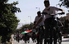 همایش دوچرخه سواری به مناسبت هفته دفاع مقدس در شهرکرد برگزار شد