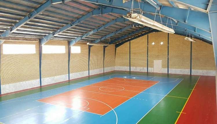 افتتاح سالن ورزشی شهر پردنجان بعد از 15 سال
