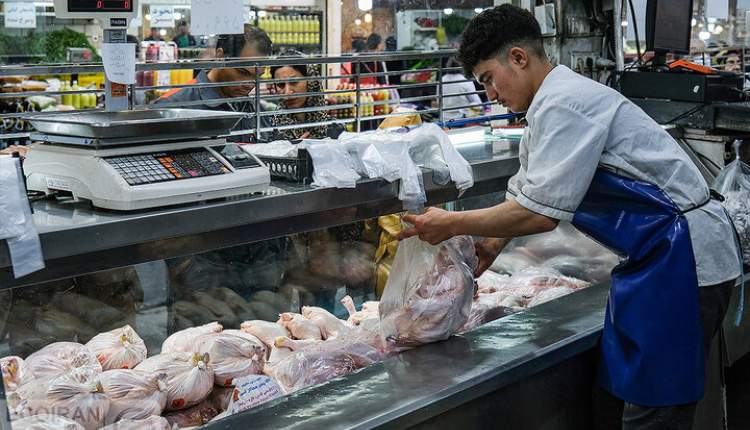 ثبات در بازار گوشت مرغ؛ هر کیلو ۷۸ هزار تومان