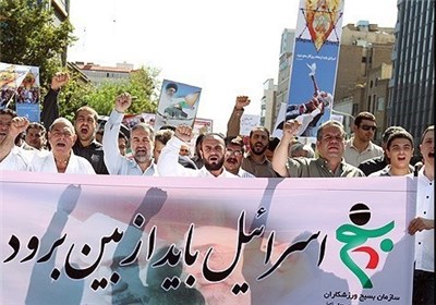 ورزشکاران شهرکردی لباس ولایتمداری پوشیدند