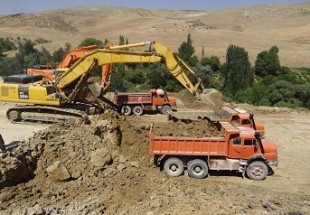 پروژه احداث محور اردل – دوپلان به سرعت در حال اجراست