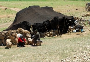 سیاه چادر؛ یکی از صنایع دستی چهارمحال و بختیاری