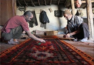 صنايع دستي چهارمحال و بختیاری نمدمالي