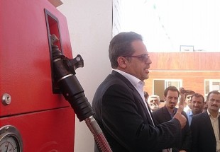 جايگاه CNG شهرداري لردگان افتتاح شد