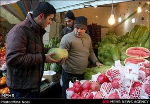 بازار کالاها در تب و تاب شب یلدا/ سبد شب یلدا چقدر تمام می‌شود؟