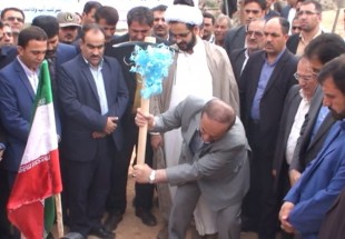 کلنگ‌زني دو پروژه آبرساني در شهرستان لردگان