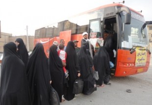 اعزام 45 نفر از بسيجيان به مناطق عملياتي غرب کشور