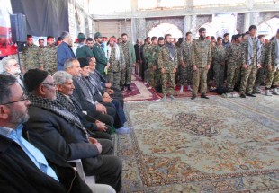 گردهمايي عظيم و با شکوه بسيجيان «مدافعان حرم» درشهرستان بن + تصاوير