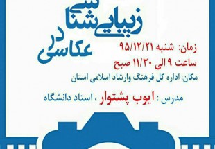 کارگاه زيبايي شناسي هنر عکاسي برگزار مي شود
