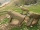 شير سنگي کانون گردشگري پيرغار پيدا شد/ سرقتي در کار نبوده