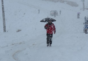 بارش 30 سانتی متر برف در کوهرنگ