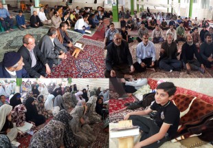 بيش از 600 نفر در لردگان معتکف شدند+ تصاوير