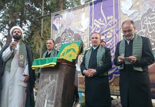 گزارش تصويري از حضور کاروان زير سايه خورشيد در شهرستان لردگان