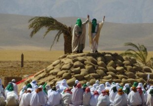 طرح بازسازي واقعه غدير در شهرستان فارسان