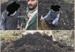 متخلف احداث کوره زغال در منطقه حفاظت شده هلن دستگیر شد