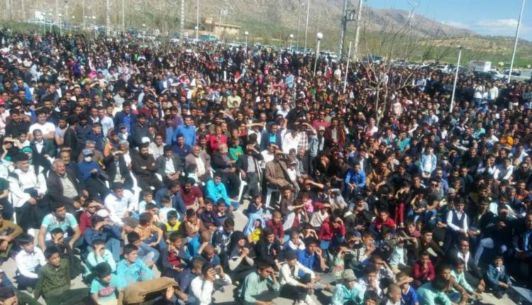 به منظور مددرسانی به سیل زدگان استان های خوزستان و لرستان، همایش گُوگَری در لردگان برگزار شد