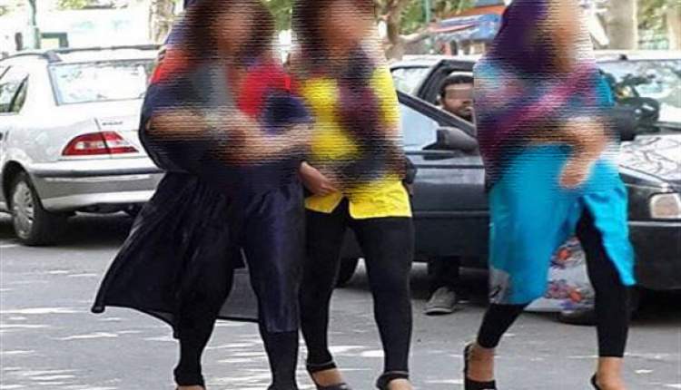 جولان زنان ساپورت پوش در خيابان هاي شهر لررگان