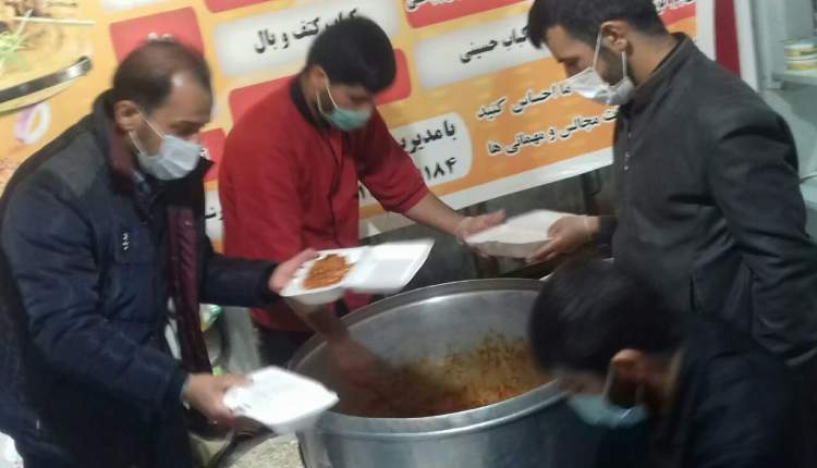 توزيع 400 پرس غذاي نذري فاطمي بين نيازمندان