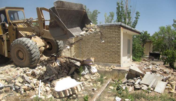 47 مورد ساخت و ساز غيرمجاز در اراضي کشاورزي اردل تخريب شد