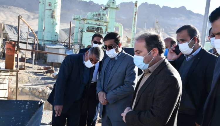 خط تولید شن شسته در کارخانه آسفالت شهرداری شهرکرد راه‌اندازی شد