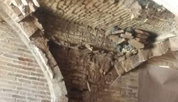 بنای تاریخی مسجد جامع نقنه با تخصیص اعتبار مرمت می‌شود