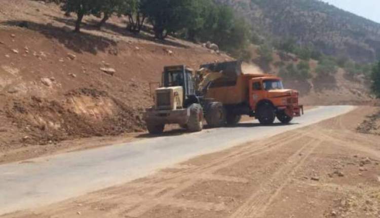 آغاز عمليات ارتقاء افزايش ايمني محورهاي اصلي و روستايي شهرستان اردل