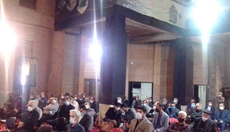 مراسم عزاداری دهه آخر صفر در مسجد قمر بنی هاشم(ع) چهارمحال و بختیاری های مقیم تهران برگزار شد