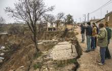 رانش در روستای افسرآباد/ لغزش زمین، خطرناک نبود و شرایط تحت کنترل است