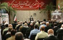 دیدار جمعی از پیشکسوتان و فرماندهان دفاع مقدس با رهبر انقلاب