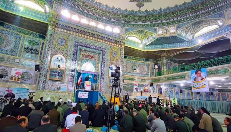 حضور گسترده بسیجیان شهرکردی در نماز جمعه این هفته  