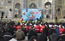 گردهمایی حماسه نهم دی ماه در مصلی بزرگ امام خمینی (ره) شهرکرد