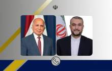 گفت‌وگوی تلفنی امیرعبداللهیان و وزیر خارجه عراق/ رئیس جمهور عراق به ایران می‌آید