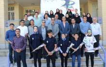 استقبال از قهرمان اسکیت در چهارمحال و بختیاری