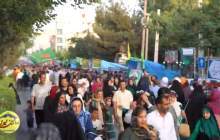 جشن ۲ کیلومتری غدیر خم در شهرکرد برگزار شد