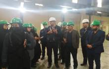 بازدید از کارخانه فولاد توان‌آور آسیا توسط خبرنگاران چهارمحال و بختیاری
