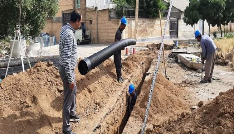 شبکه فاضلاب شهر هفشجان تکمیل شد