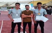 درخشش تیم دوومیدانی جوانان در مسابقات کشوری