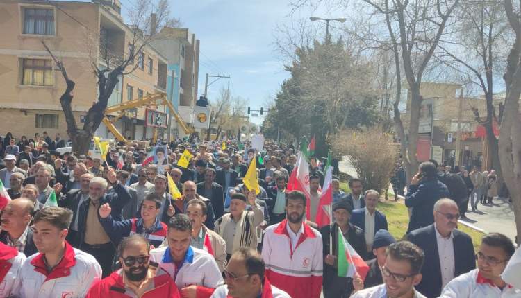 راهپیمایی روز قدس در شهرکرد
