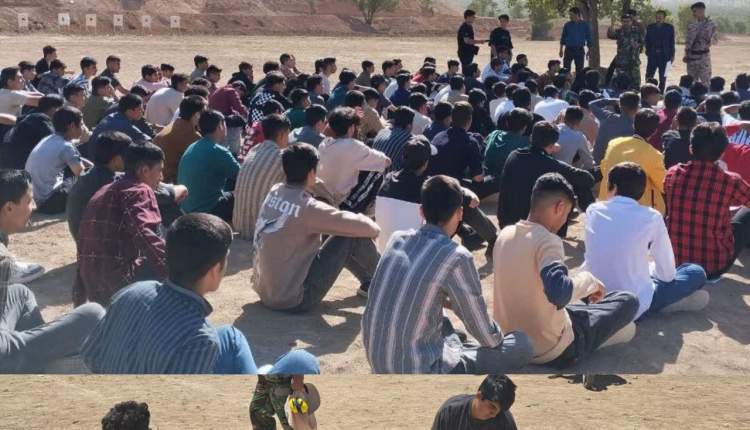 پایان اردوی عملی آمادگی دفاعی دانش‌آموزن