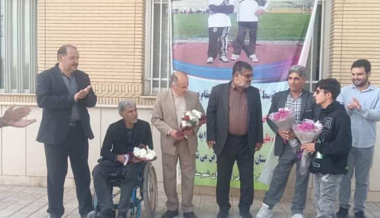 قهرمانان پاراتیراندازی چهارمحال‌وبختیاری استقبال شدند