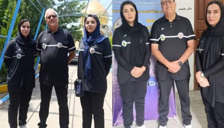 حضور مربیان چهارمحالی در دوره مربیگری هندبال ساحلی